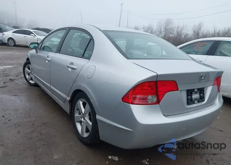 2007 Honda Civic Ex из США, поврежденный, VIN 1HGFA16827L125585
